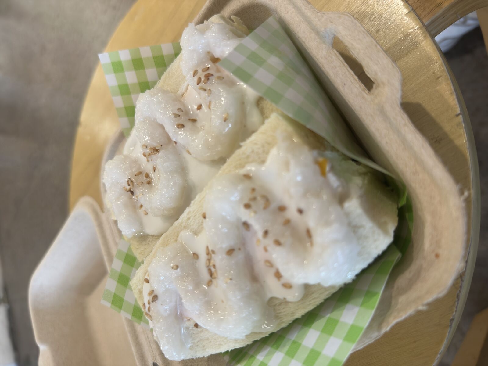 Mango Sticky Rice Sando pastry