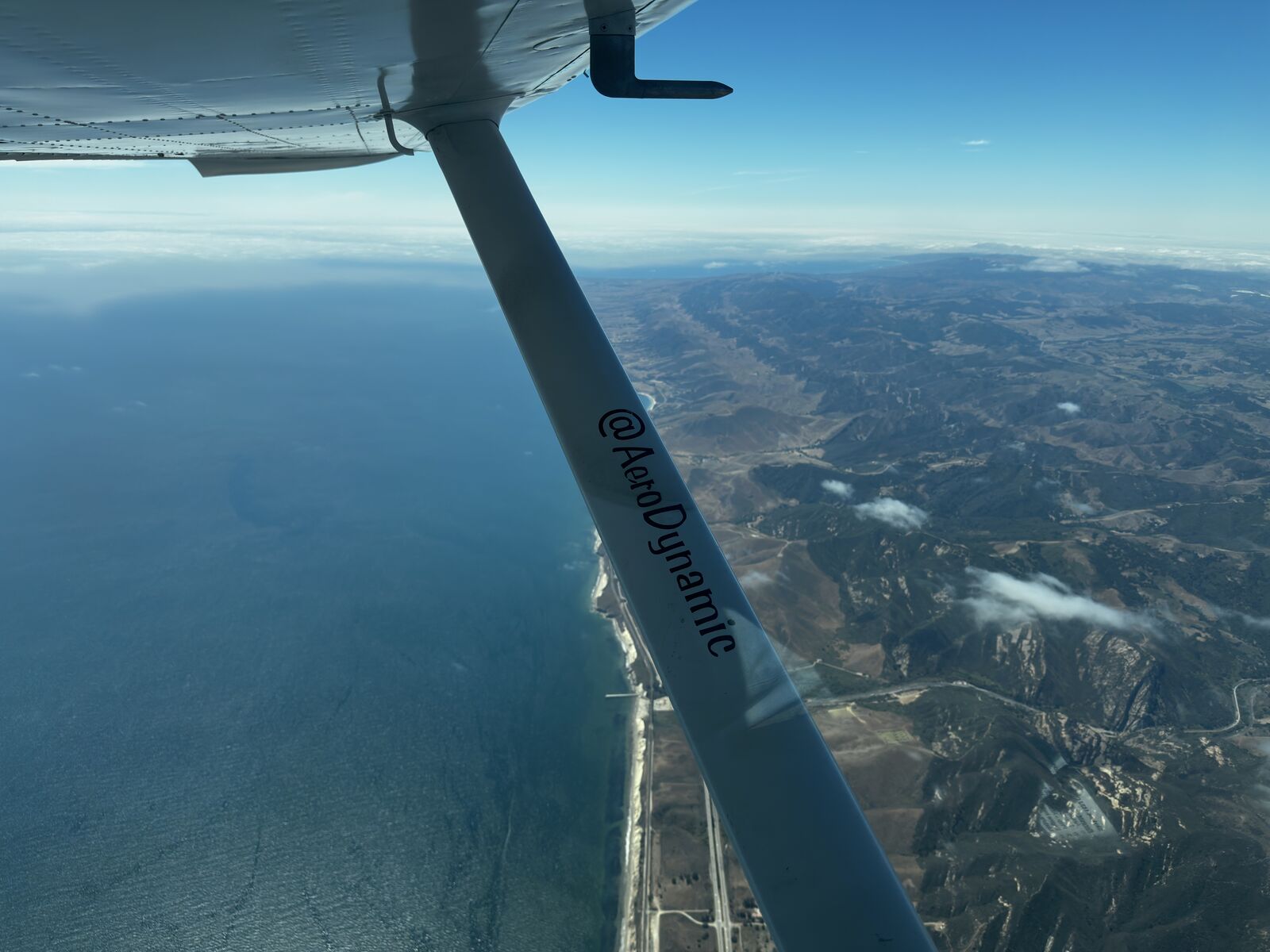 Departing Santa Barbara Airport